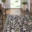 Hand-Knotted High-Quality Black Area Rug