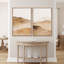 Abstrait paysage de montagne beige, impression d'art minimaliste, moderne, neutre, art mural, décoration de salon-102833341-102833343
