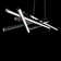 Parallax LED Dimmable Linear Pendant 3000K