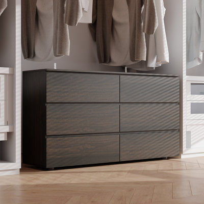 Minimalist 6 Drawer Closet Island