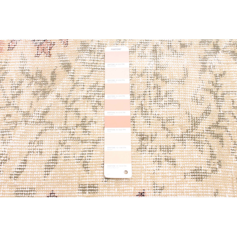 Tapis beige Melis Vintage 5 pi 5 po x 8 pi 7 po