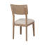Ensemble de salle à manger 6 pièces de style classique et traditionnel, comprenant une table de salle à manger, 4 chaises rembourrées et un banc-1240201168