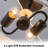 2-light Mordern Fabric Drum Chandelier -1859261828