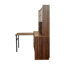 Ensemble de bureau d'ordinateur avec portes en verre Antheris-117122581
