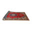 Tapis traditionnel rouge / brun Angecourt-903301750
