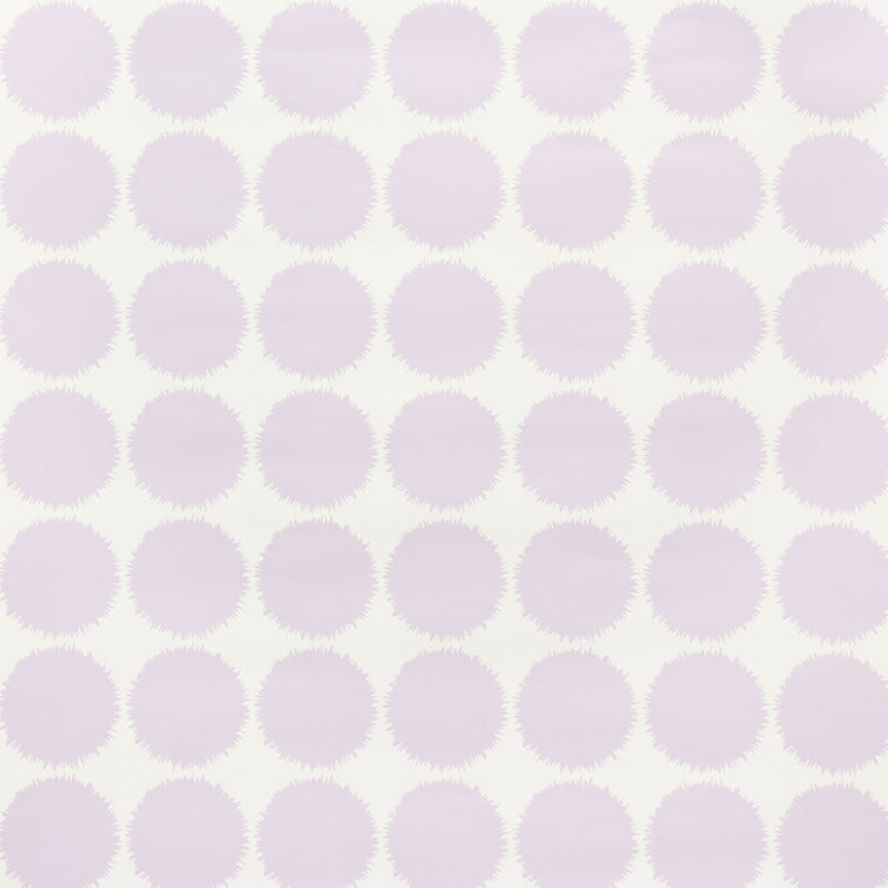 Schumacher x Studio Bon Fuzz Wallpaper, Lavender 