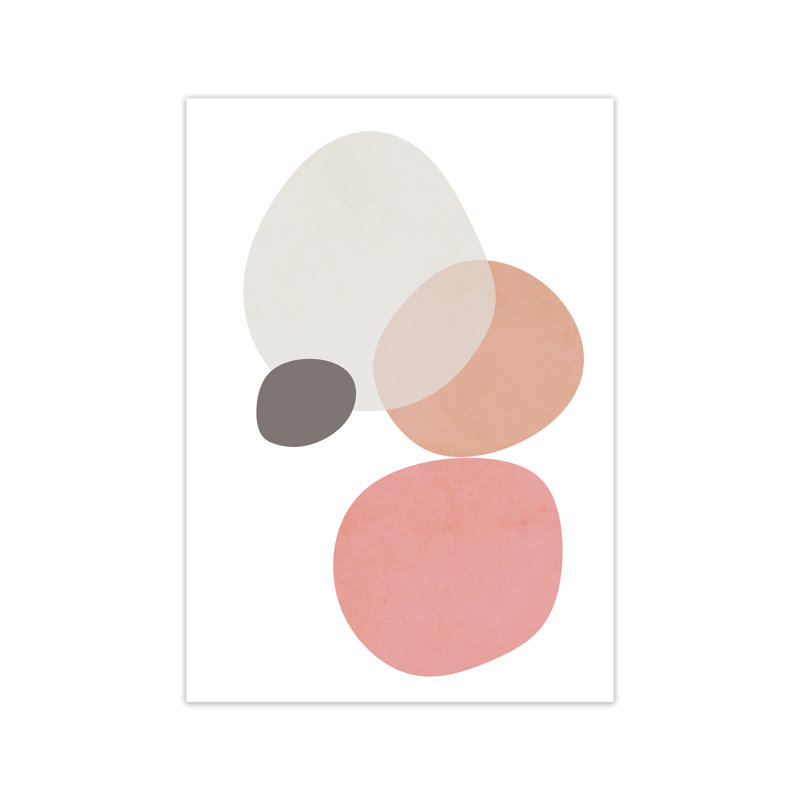 Pink And Grey Nursery B - Print, No Frame, 30cm H x 21cm W x 1cm D