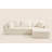 Boneless 108" Modern L-Shaped Sectional Sofa With Chaise Deep Seat Corduroy Upholstered Couch-405909556