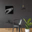  «Saturn-lit Tethys» par NASA, art mural en verre acrylique, 24 po x 24 po-1367982223