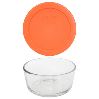 Bol en verre Pyrex 7200 et couvercle assorti 7200-PC