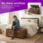  Storage Ottoman Bench With U-Shaped Handle Frame-118572584