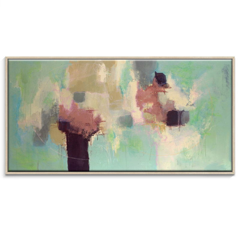 Sunday Morning by Julie Ahmad - Painting on Canvas, 76cm H x 152cm W, Timber