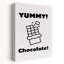 Yummy Chocolate Bar, impression d'art mural contemporain-129716576
