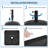 123 lb Fillable Heavy Duty Patio  Free Standing Umbrella Base Stand