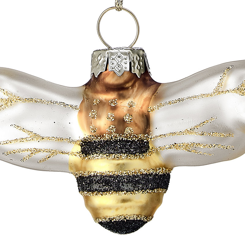 Ornement abeille en verre 4 po Southern