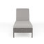 Chaise longue d'extérieur en rotin avec coussins toutes saisons Martha Stewart Bedford