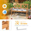 Banc en bois Giles