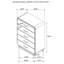 Commode 5 tiroirs Tully