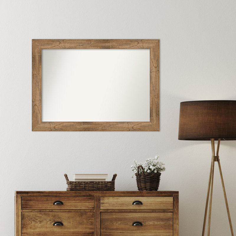 Timmy Solid Wood Wall Mirror, 28.5" x 39.5", Rectangle