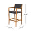 Tabouret en osier et bois Genesee