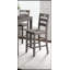 Grey Finish 5-Piece Counter Height Dining Set With Slat Back Chairs, For Modern And Traditional Homes-798072899