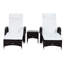 Stutler 200cm Long Reclining Chaise Lounge Set with Cushions and Table-30590020