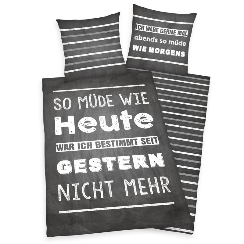 Sprüche Duvet Cover Set