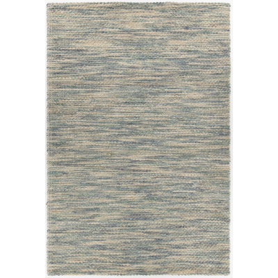 Tapis gris/crème tissé à la main Camacho