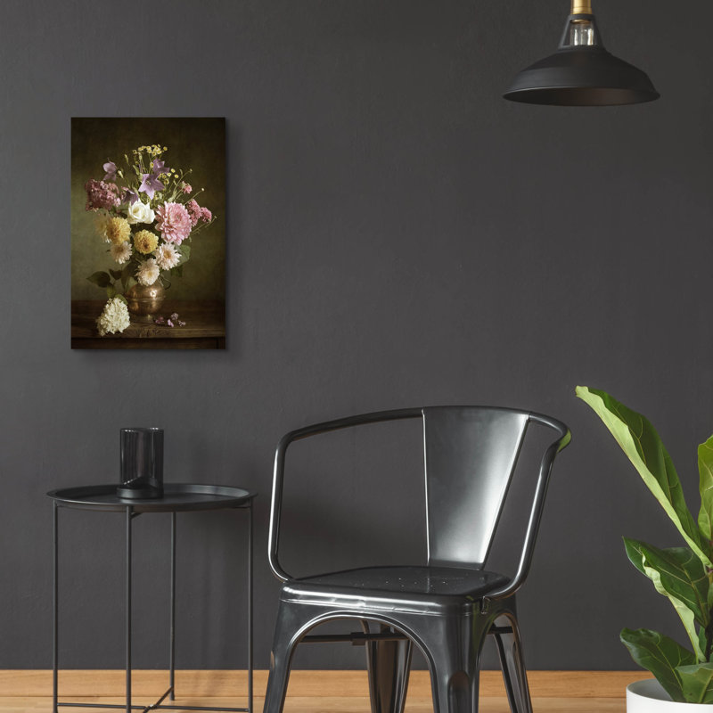 «Bouquet Ii» par Photoinc Studio, art mural en verre acrylique, H 24 po x l 16 po x P 0,2 po