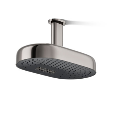 Statement 14" 2.5 GPM Two-Function Rainhead