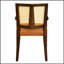 Ensemble de 2 chaises de salle à manger élégantes en rotin avec accoudoirs à dossier, durables et confortables pour les intérieurs modernes-1657818121-1657818135