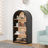 4-Tier Arched Bookshelf (43" Tall)