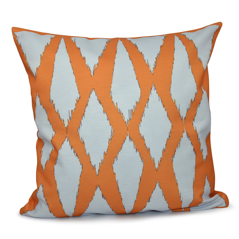  Housse et insert de coussin extérieur d'extérieur, Orange, 16 po x 16 po