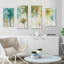 "Watercolor Palms" par Patricia Pinto, ensemble de 4 reproductions sur toiles-63563010