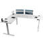 Bureau en coin électrique 83 "x 60"-75482368