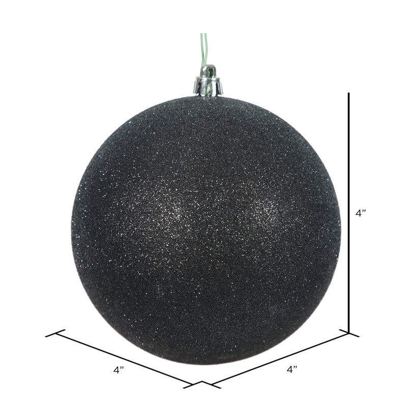 Décoration de boule décorative des Fêtes, Noir