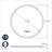 Nordic Ware 15.1 in Round Pizza Pan Silver