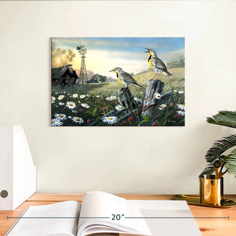 Meadow Outpost, 8" H x 12" W