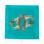 Serviette de cocktail en satin de coton à motif zébré-122609857