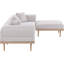 Canapé modulaire d'extérieur en oléfine de 106,5 po Madeleine-755193184
