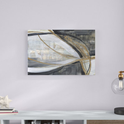 «Twist Vortex I» par Jennifer Goldberger - reproduction d'art sur toile tendue