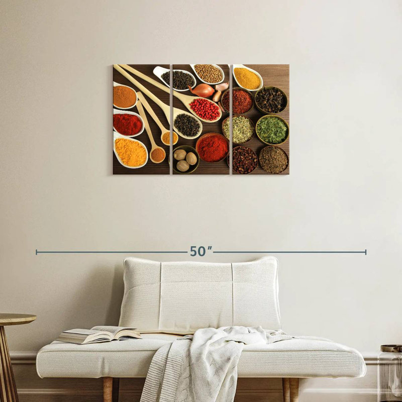 Yarlin Spice Collection, 20" H x 33" W