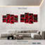 Roses rouges artificielles Harnek-108917389