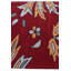 Tapis bordeaux Noell