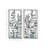 Traditional Plants & Flowers Wall Decor on Metal