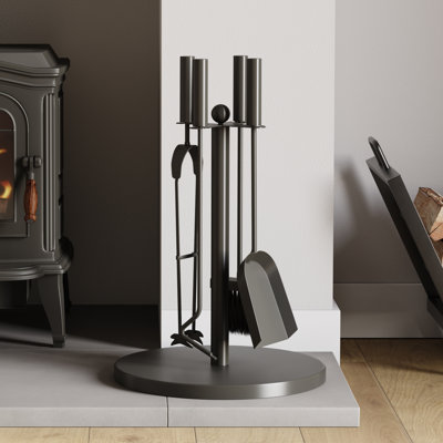 Vida Warwick Iron Fireplace Tool Set