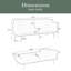 Futon-lit 70,1 po, canapé-lit double convertible-1073985619