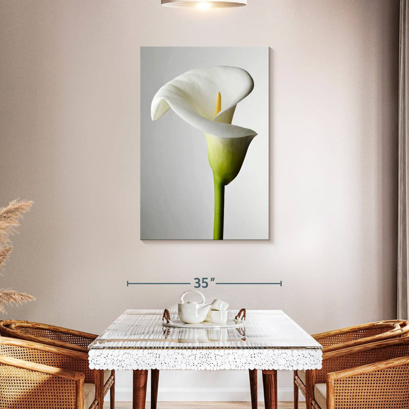Harnek Fresh Calla Lily, 45" H x 30" W
