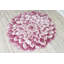 Tapis rose à motif de fleurs Ayalur-1161021563