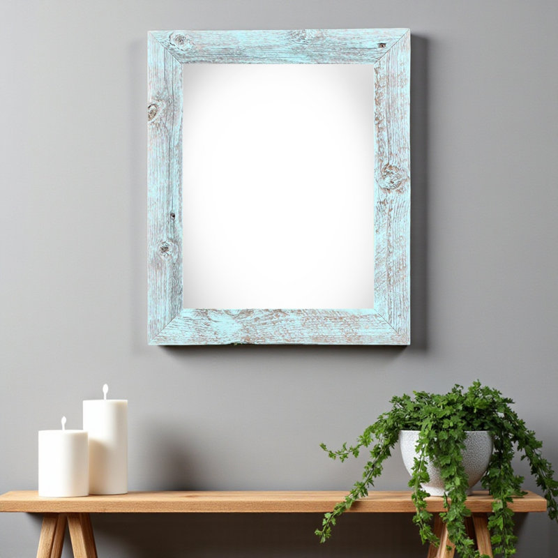 Cadre photo Gehrke, Bleu aqua clair, 24 po x 30 po